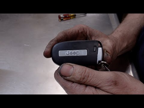 How Do You Replace The Battery Of The Jeep Grand Cherokee Remote