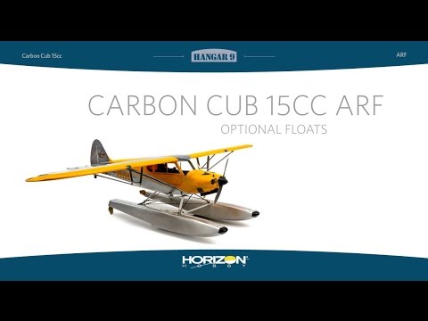 Hangar 9 Carbon Cub 15cc ARF Optional 1/5-Scale Float Set - UCaZfBdoIjVScInRSvRdvWxA