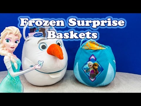 FROZEN Disney Frozen Elsa & Olaf Surprise Baskets a Disney Frozen Surprise Egg Video - UC44eGZ76AJLHAxPaJ_MW2RA