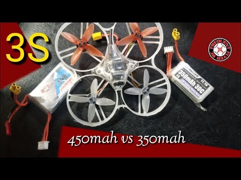 Beta85 Prototype Avan Quad-blades 450mah 3S vs 350mah 3S - UCNUx9bQyEI0k6CQpo4TaNAw