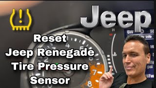 Reset pressione gomme Jeep RENEGADE