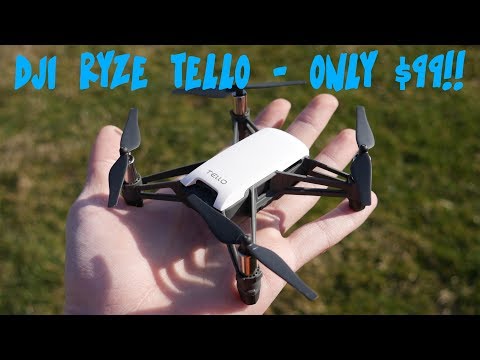 DJI'S SMALLEST $99 DRONE YOU NEVER HEARD OF!! || DJI Ryze Tello Review - UCJesHlByPQRfYP7a6Zn_m2A
