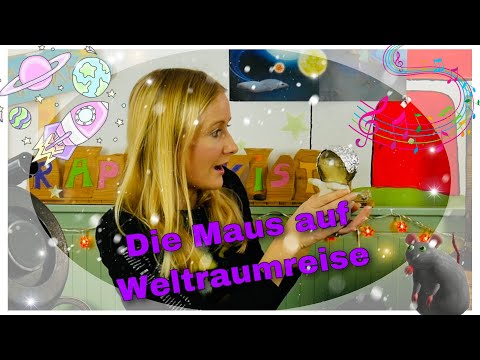 Die Maus auf Weltraumreise | Weltraummaus von Volker Rosin (Cover Maike Toussaint)