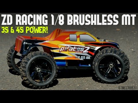 ZD Racing 1/8 Monster Truck UNDER $250 - Speed Runs 3S & 4S - UC1JRbSw-V1TgKF6JPovFfpA