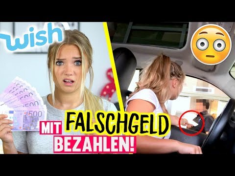 PRANK!! MIT FALSCHGELD VON WISH BEZAHLEN  - UCG0E3naN7D-bgldOJvGHbtg