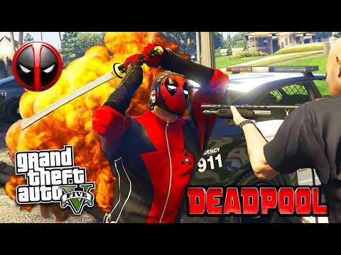 GTA 5 PC Mods - DEADPOOL MOD w/ SWORD & PARKOUR! GTA 5 Deadpool Mod Gameplay! (GTA 5 Mods Gameplay) - UC2wKfjlioOCLP4xQMOWNcgg