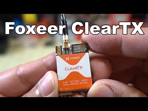 Foxeer ClearTX VTX Review  - UCnJyFn_66GMfAbz1AW9MqbQ