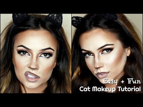 Cat Makeup Tutorial Halloween | TheMakeupChair - UC-1-zPmT368J8JRbsK_1keA