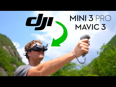 Flying the DJI Mini 3 Pro and Mavic 3 with the DJI FPV Goggles 2 - UCHJ-02TEGNS2GeD2wYetHSQ