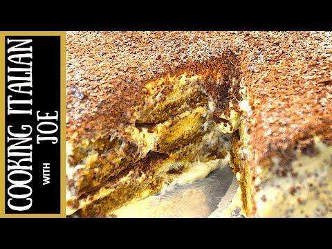 How to Make Authentic Italian Tiramisu Cooking Italain with Joe - UCmwf656_nAjxFGxfC6Yw0QQ