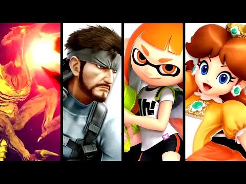 Super Smash Bros Ultimate ALL NEW CHARACTER TRAILERS (Switch) - UChnz1eAo9SfuDfqFZt1KFtA