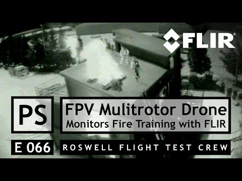 RFTC: FPV Multirotor Drone Monitors Structural Firefighting Exercise with FLIR - UC7he88s5y9vM3VlRriggs7A