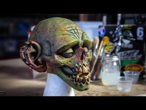 How to Paint a Latex Zombie Mask! - UCiDJtJKMICpb9B1qf7qjEOA