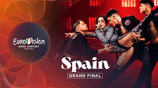 Chanel - SloMo - LIVE - Spain  - Grand Final - Eurovision 2022
