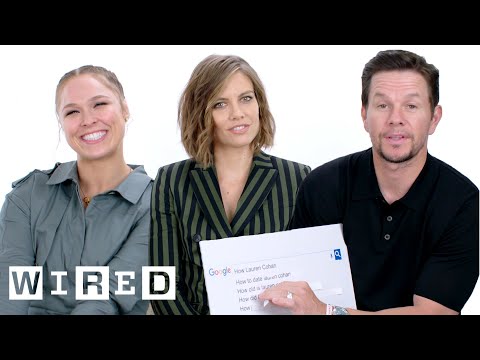 Mark Wahlberg, Ronda Rousey and Lauren Cohan Answer the Web's Most Searched Questions | WIRED - UCftwRNsjfRo08xYE31tkiyw