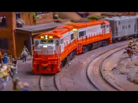 Dünyanın En Büyük ve En Ayrıntılı Model Tren Sergisi