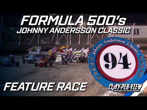 Formula 500's | Johnny Andersson Classic - Perth - 8th Feb 2025 | Clay-Per-View - dirt track racing video image