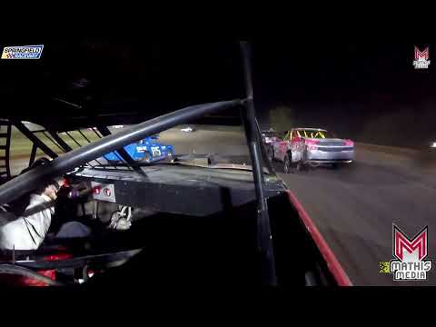 #23R Jeff Reid - Pure Stock - 10-5-2024 Springfield Raceway - In Car Camera - dirt track racing video image