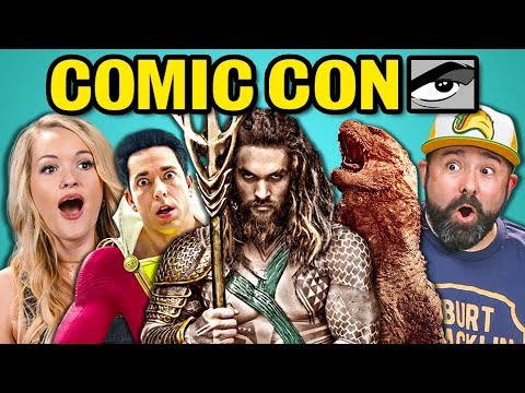 ADULTS REACT TO COMIC CON TRAILERS 2018 (Aquaman, Shazam!, Glass) - UC0v-tlzsn0QZwJnkiaUSJVQ