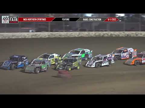 SportMod | Clay County Fair Speedway | 8-1-2022 - dirt track racing video image