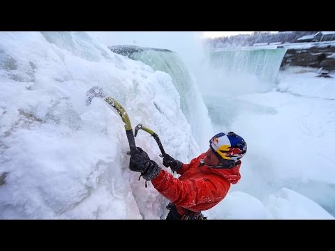 Ice Climbing Frozen Niagara Falls - Will Gadd's First Ascent - UCblfuW_4rakIf2h6aqANefA