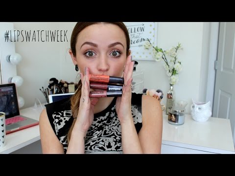 Lip Swatches/ Review- Nyx Intense Butter Glosses | #LipSwatchWeek - UC8v4vz_n2rys6Yxpj8LuOBA