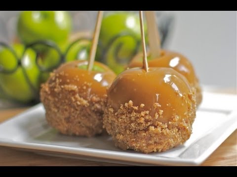 Apple Crisp Caramel Candy Apples Recipe - How to make caramel candy apples - UCubwl8dqXbXc-rYE8MOSUnQ