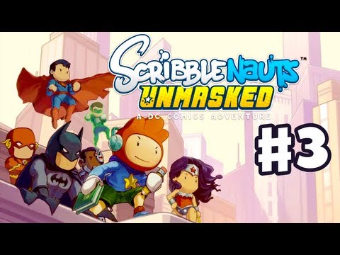 Scribblenauts Unmasked - Gameplay Walkthrough Part 3 - Green Lantern Vs. Sinestro! (PC, Wii U, 3DS) - UCzNhowpzT4AwyIW7Unk_B5Q