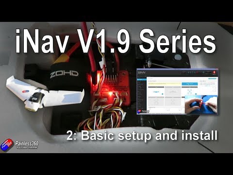 iNav V1.9 Wing Build: Basic setup and installation (Orbit Wing and F35 FC) - UCp1vASX-fg959vRc1xowqpw