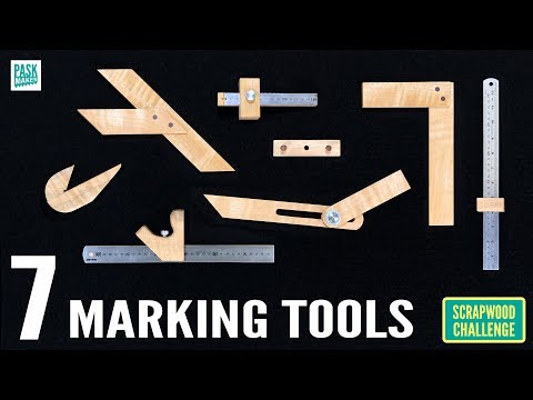 7 Homemade Marking Tools for Woodwork - Scrapwood Challenge ep27 - UCNyGbxoEo6CQvaRVEvItxkA