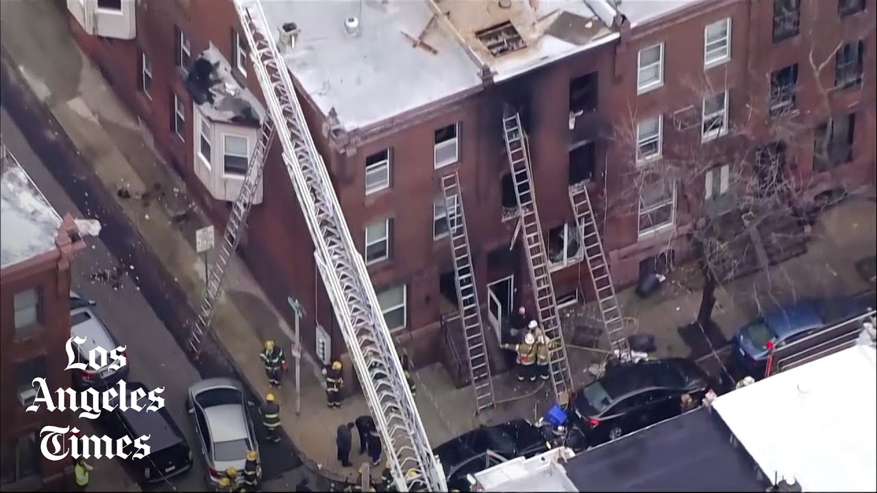 13 killed, including 7 children, in Philadelphia house fire