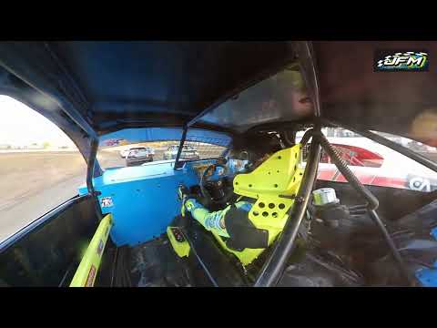 Corey Jetson  Heat 2 Modifieds Tassie Title 2022 Hobart Speedway - dirt track racing video image