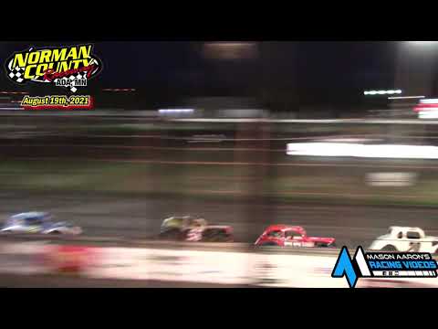 Norman County Raceway INEX Legends A-Main (8/19/21) - dirt track racing video image