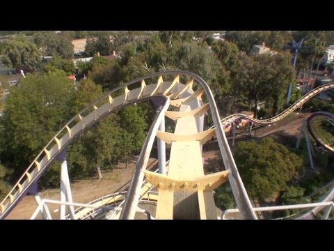 Vortex Stand Up Roller Coaster POV California's Great America - UCT-LpxQVr4JlrC_mYwJGJ3Q