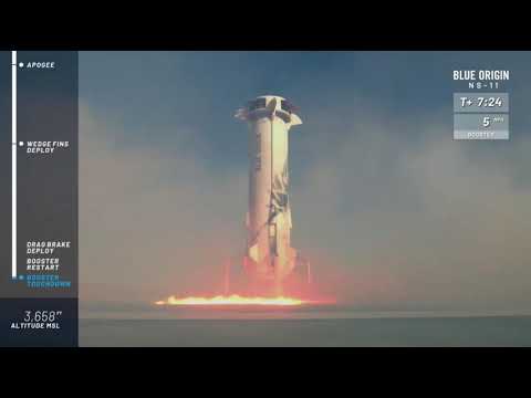 Touchdowns! Blue Origin's New Shepard Rocket and Capsule Land - UCVTomc35agH1SM6kCKzwW_g