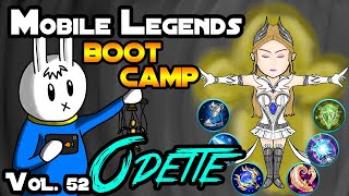 ODETTE - TIPS, ITEMS, SPELL, EMBLEMS, TRICKS, AND GUIDE - MGL MOBILE LEGENDS BOOT CAMP VOLUME 52