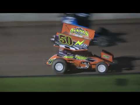 UMSS Wing Sprint LCQ &amp; Feature - Cedar Lake Speedway 06/29/2024 - dirt track racing video image