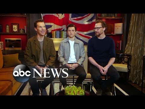 Benedict Cumberbatch, Tom Hiddleston and Tom Holland dish on 'Avengers: Infinity War' - UCH1oRy1dINbMVp3UFWrKP0w