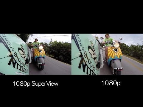 GoPro 3+ 1080p SuperView vs Non SuperView Comparison - GoPro Tip #284 - UCTs-d2DgyuJVRICivxe2Ktg