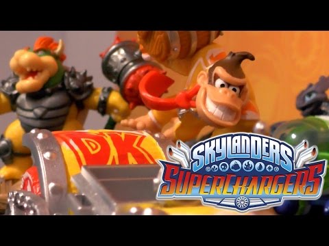 Skylanders Superchargers - Amiibo Donkey Kong & Bowser Wii U Game-Play - UCyg_c5uZ7rcgSPN85mQFMfg