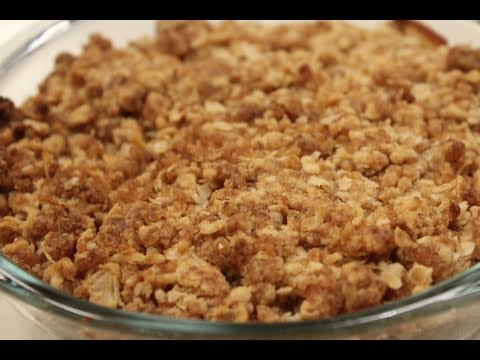 Apple Crumble | Sanjeev Kapoor Khazana - UCmoX4QULJ9MB00xW4coMiOw