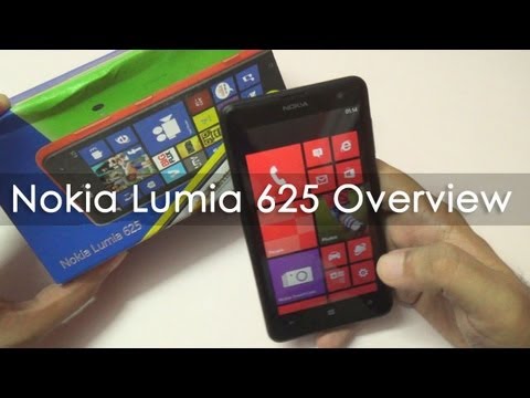 Nokia Lumia 625 Unboxing & Hands On Overview - UCO2WJZKQoDW4Te6NHx4KfTg