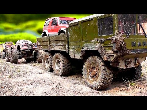 RC TRUCKS OFF Road Muddy Terrain - Scale model: MAN Truck 6x6 THE BEAST RC4WD - UCOZmnFyVdO8MbvUpjcOudCg