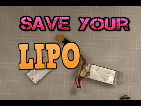 How to salvage/save your damaged LiPo Battery - UC3ioIOr3tH6Yz8qzr418R-g