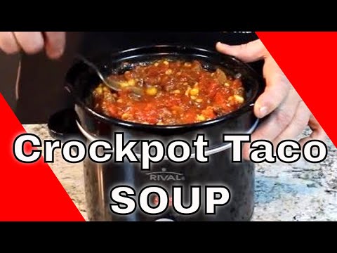 Crock Pot Taco Soup!  Great Warm-Up! - UCjlgDApB1OrU_3-1dLMHOZg