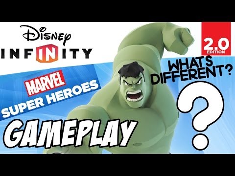 Disney Infinity 2.0 Marvel Super Heroes INTENSE GAMEPLAY: What's Different (pt. 1) UPGRADES + More! - UCC-RHF_77zQdKcA75hr5oTQ