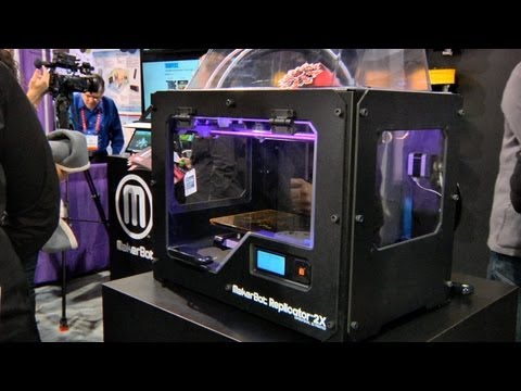 CES 2013: MakerBot Industries Replicator 2X 3D Printer - UCiDJtJKMICpb9B1qf7qjEOA