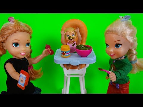 Elsa and Anna toddlers are babysitters - UCB5mq0ucfGe9dNCIC0s41QQ