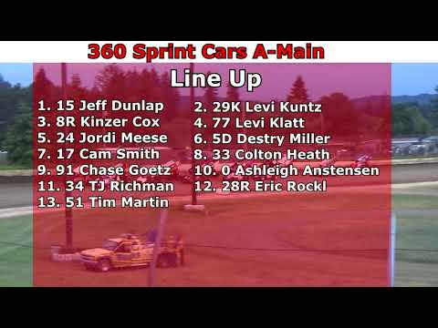 Grays Harbor Raceway - June 1, 2024 - 360 Sprint Cars A-Main - dirt track racing video image