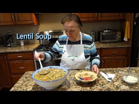 Italian Grandma Makes Lentil Soup - UCQ5BnGcZx7XlkFKx8q3dsmw